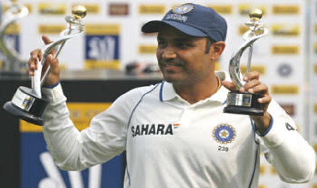 virender sehwag with awards