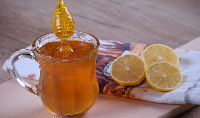 Lemon with honey