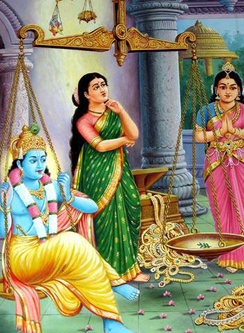  द्रौपदी ने सत्यभामा को बताई