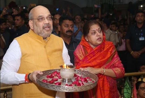 अमित शाह की पत्नी