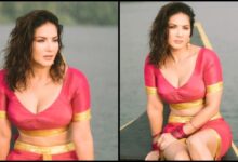 Sunny Leone South Indian Look