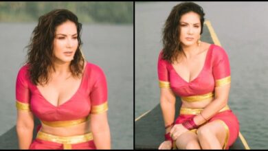 Sunny Leone South Indian Look