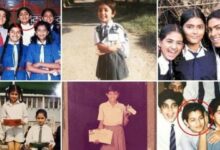 Bollywood Actress In School Uniform