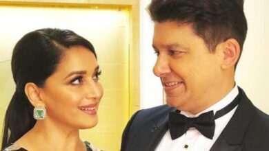 Madhuri Dixit And Shri Ram Nene